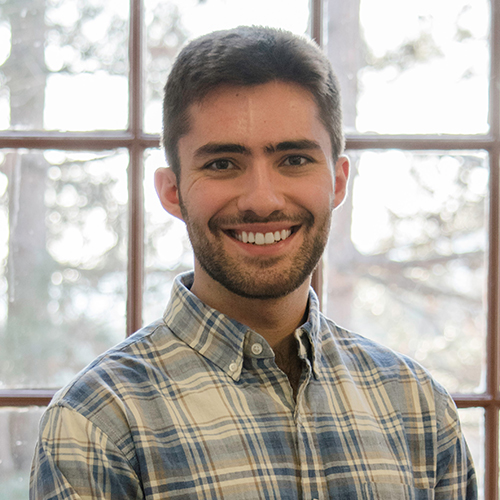 Graduate student Jake Davis